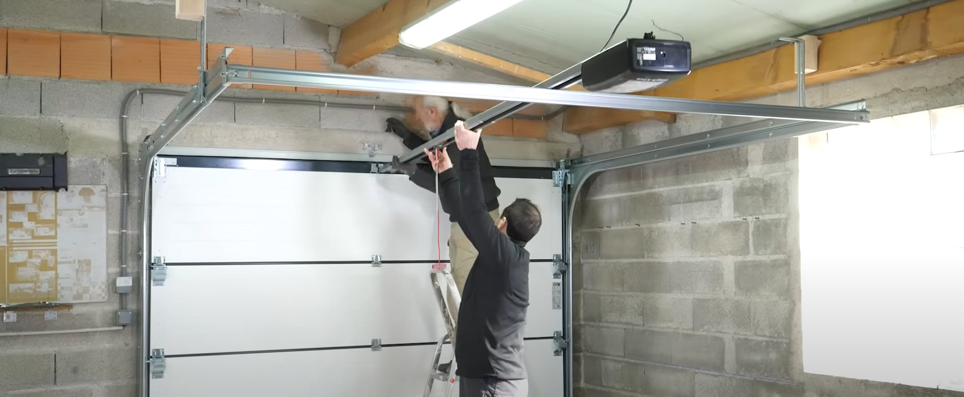 garage door opener installation.