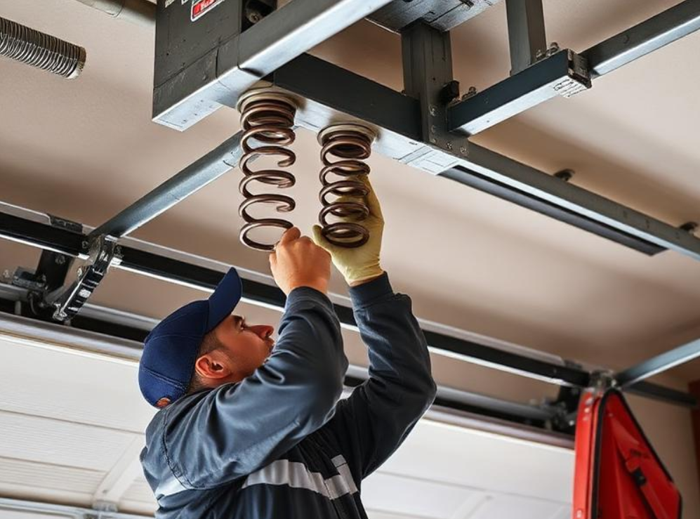Broken Garage Door Spring Replacement Greenacres