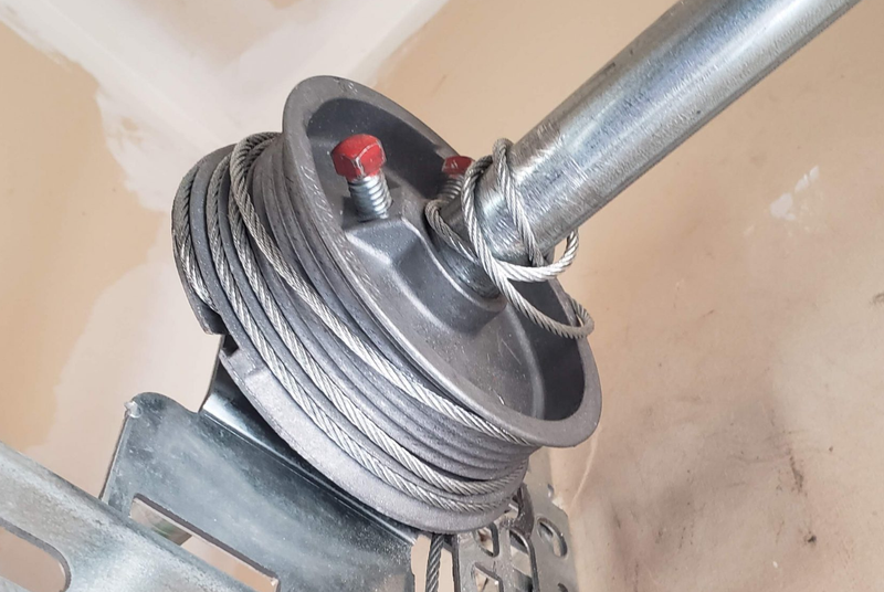 garage door cable repair.